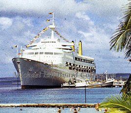 Canberra at Bonaire Circa 1977